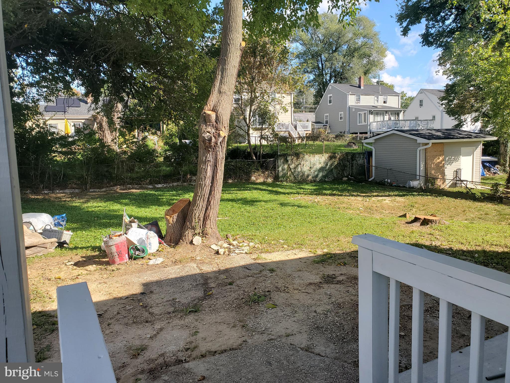 2623 Newton Street Silver Spring, MD 20902 - Photo 23 of 28 Deep rear yard