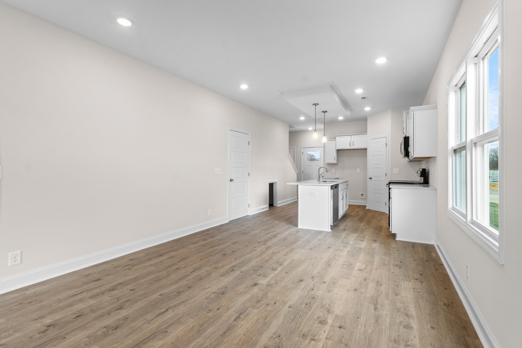 2138 Ireland Way Clarksville, TN 37042 - Photo 15 of 37 a view of a kitchen with wooden floor