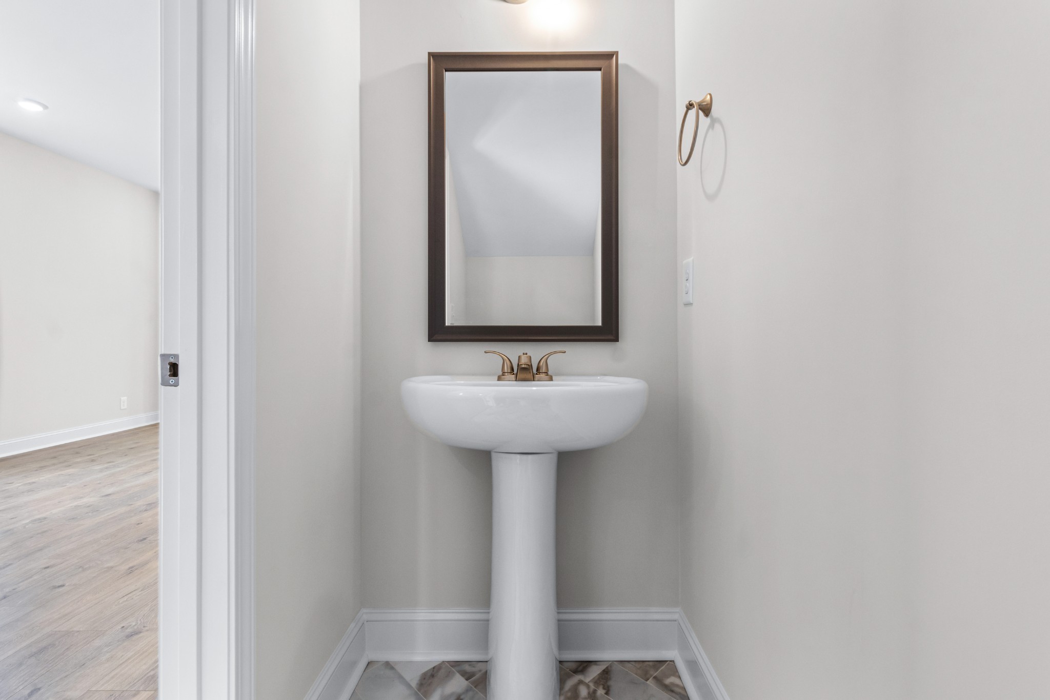 2138 Ireland Way Clarksville, TN 37042 - Photo 19 of 37 a bathroom with a sink and a mirror