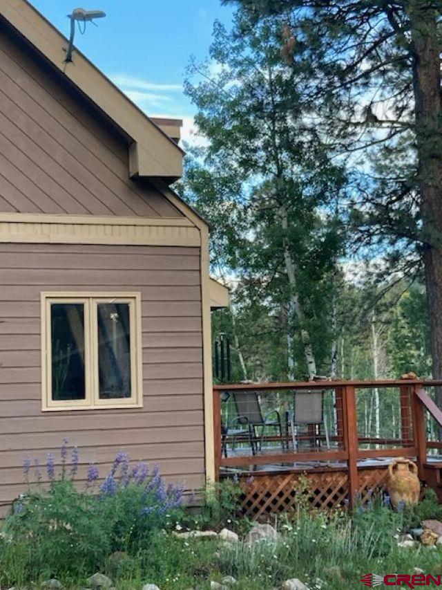 520 Los Ranchitos Drive Durango, CO 81301 - Photo 31 of 36 a view of a house with a deck