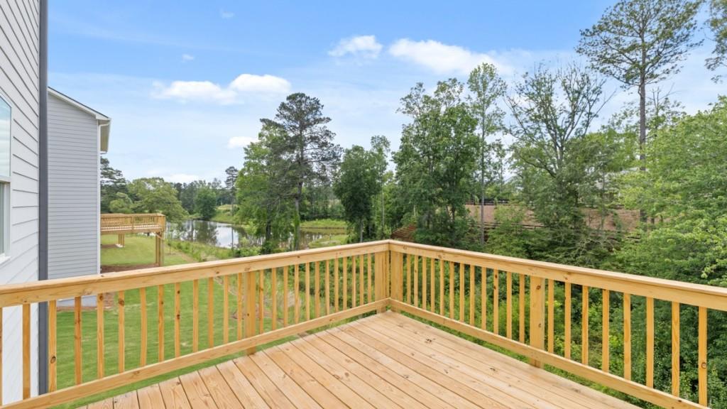 174 Thompson Ridge Lane Dallas, GA 30132 - Photo 11 of 35 a view of balcony with trees