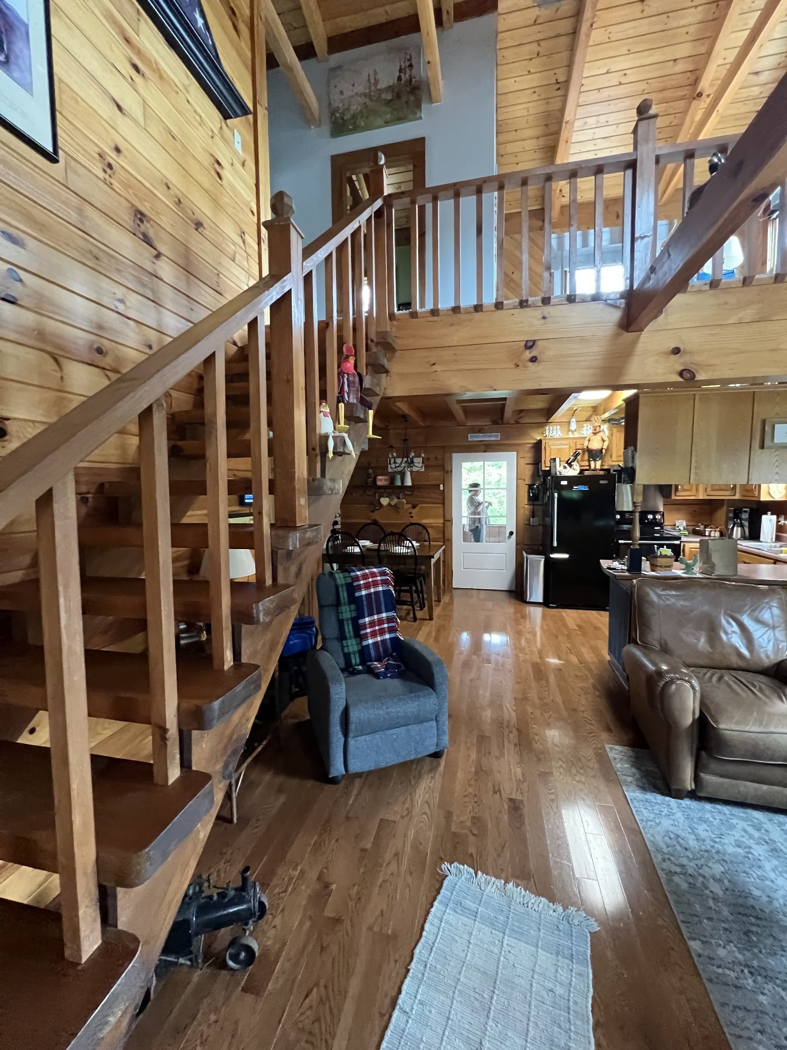225 Bill Hunter Road Celina, TN 38551 - Photo 21 of 57 a view of entryway and hall with wooden floor