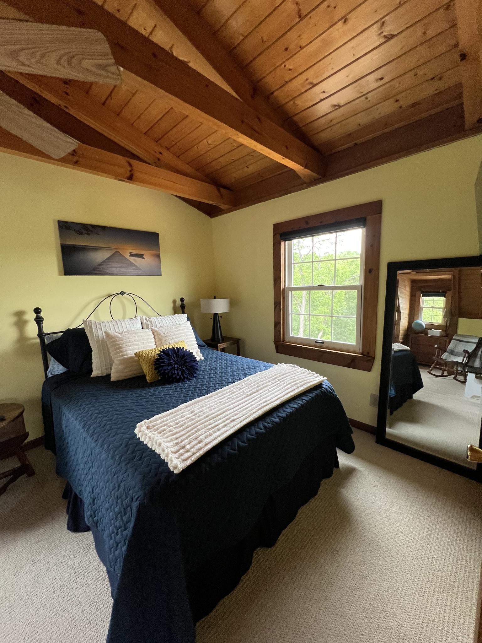 225 Bill Hunter Road Celina, TN 38551 - Photo 40 of 57 a bedroom with furniture and a window
