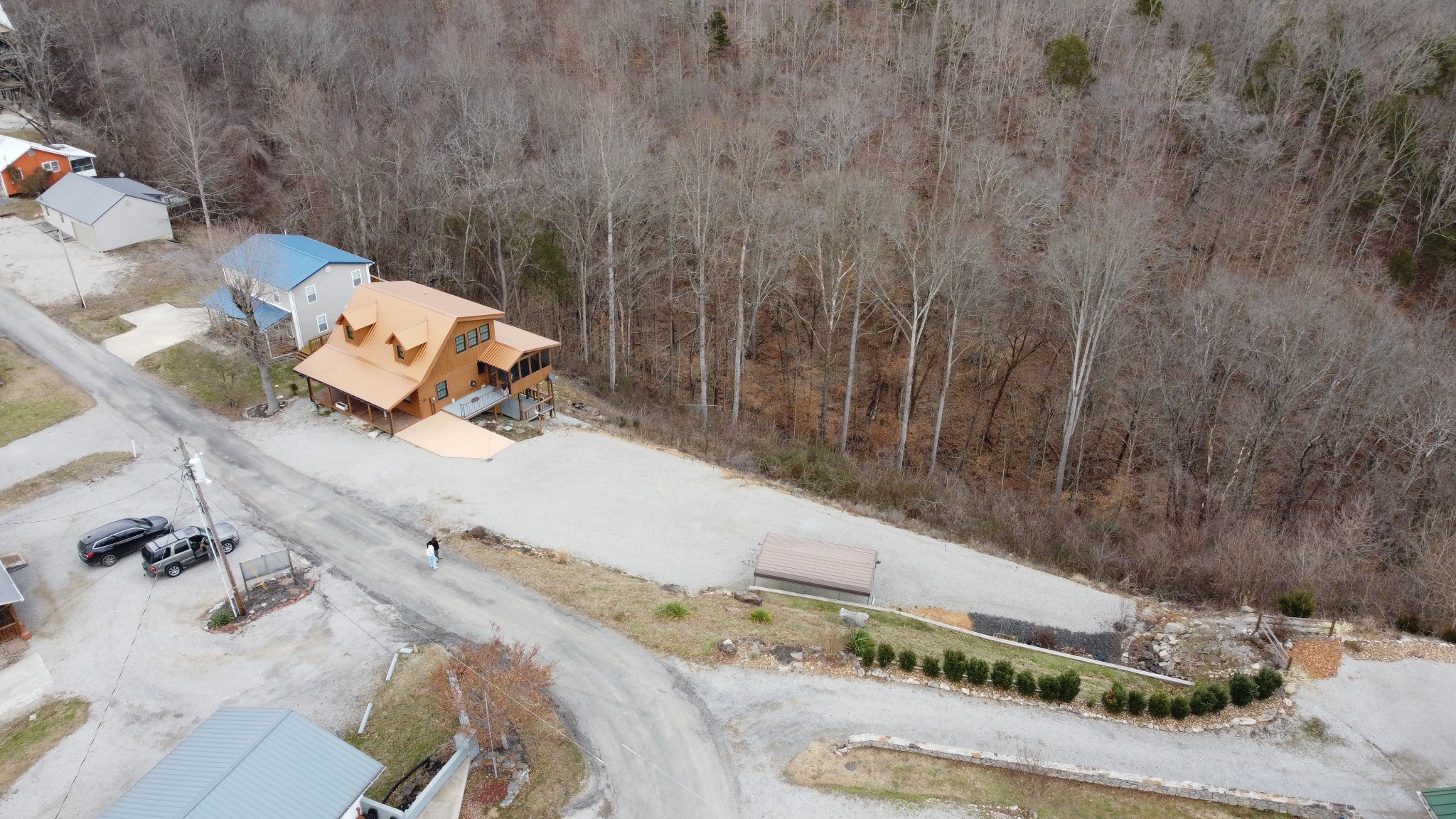 225 Bill Hunter Road Celina, TN 38551 - Photo 4 of 57 a view of a yard with trees