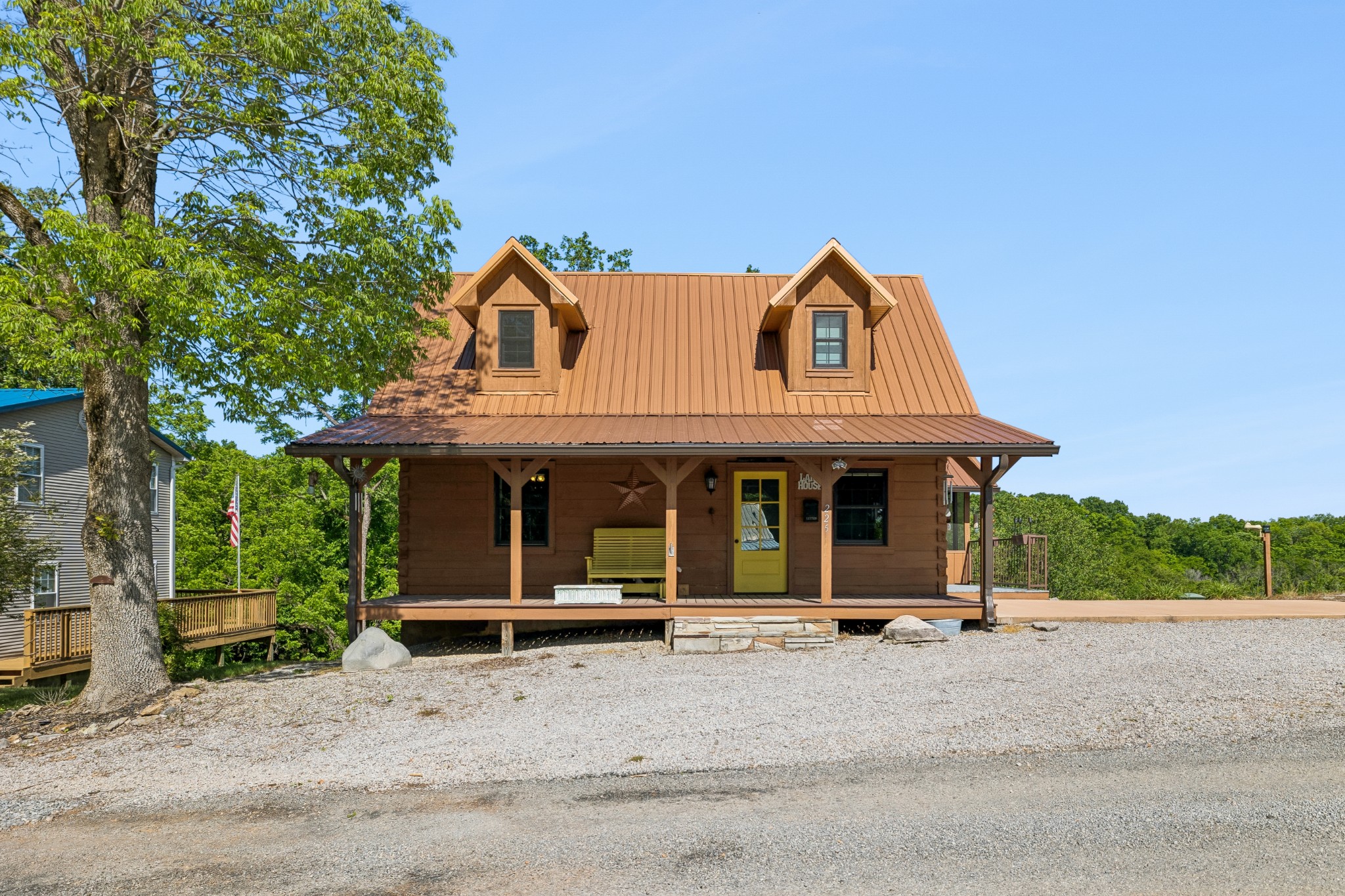 225 Bill Hunter Road Celina, TN 38551 - Photo 56 of 57 a house view with a outdoor space