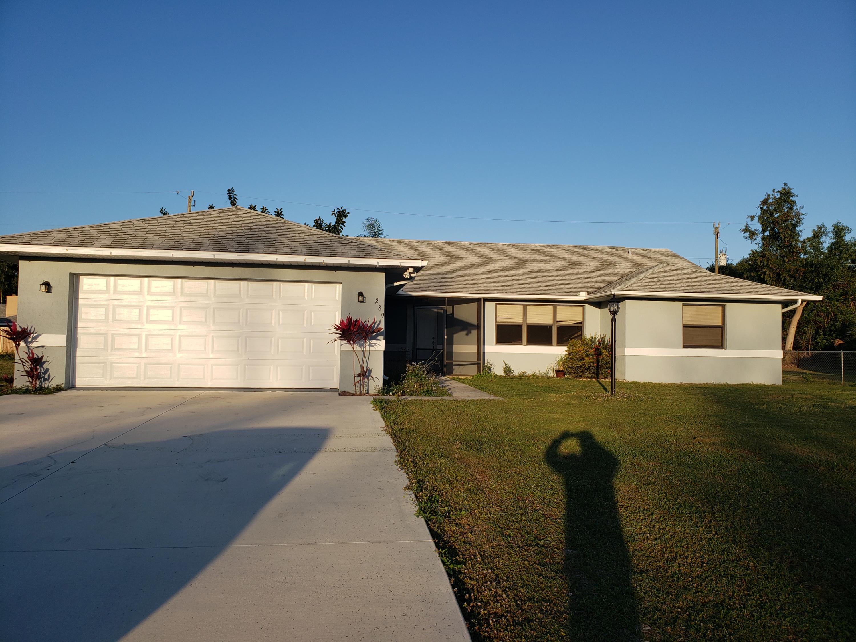 289 Southwest Bedford Road Port St. Lucie, FL 34953 - Photo 1 of 20 Front Elevation