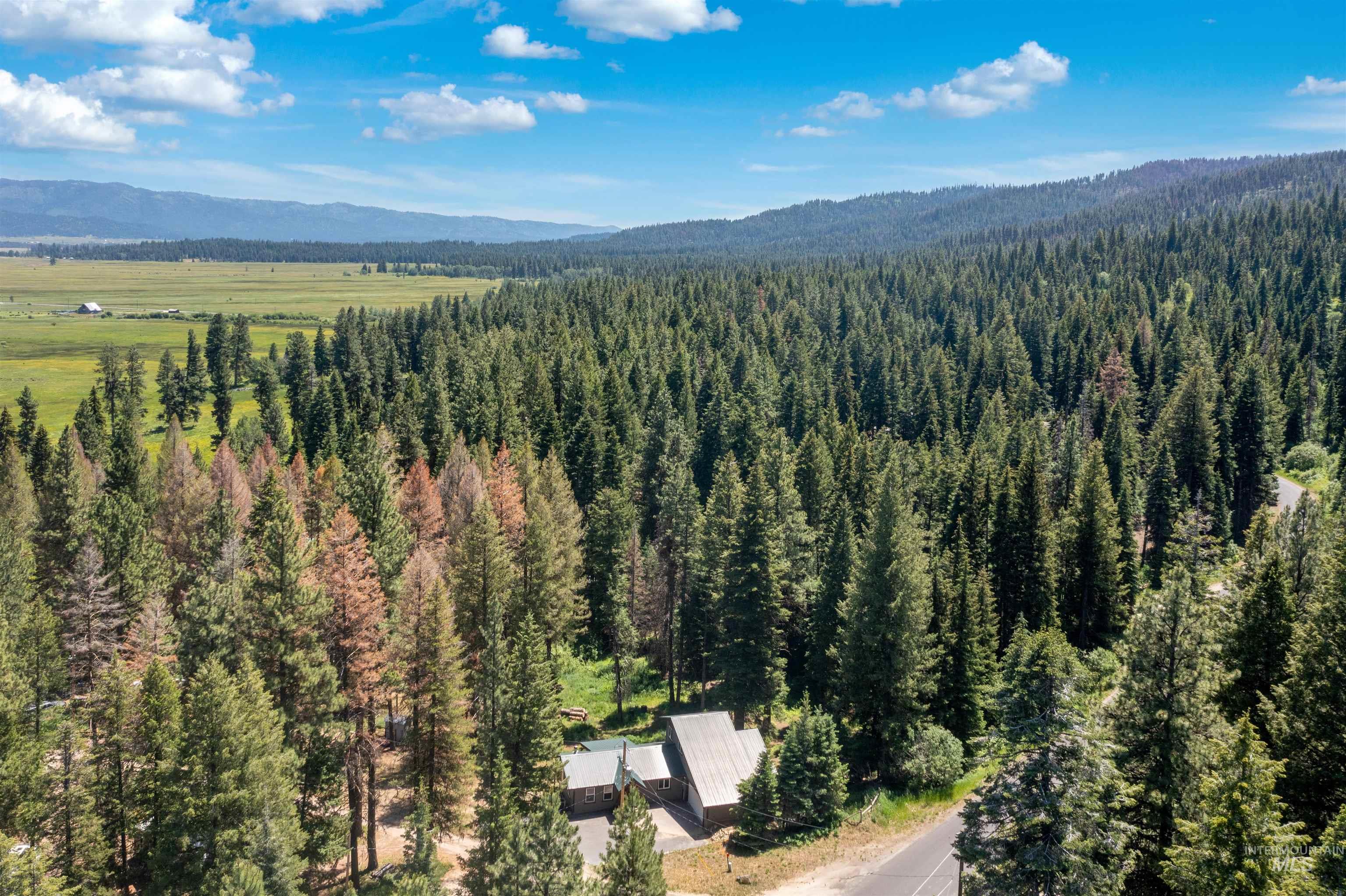 1 Miller Lane Cascade, ID 83611 - Photo 34 of 39 View of mountain background featuring a heavily wooded area