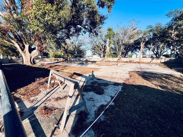 a view of outdoor space with seating
