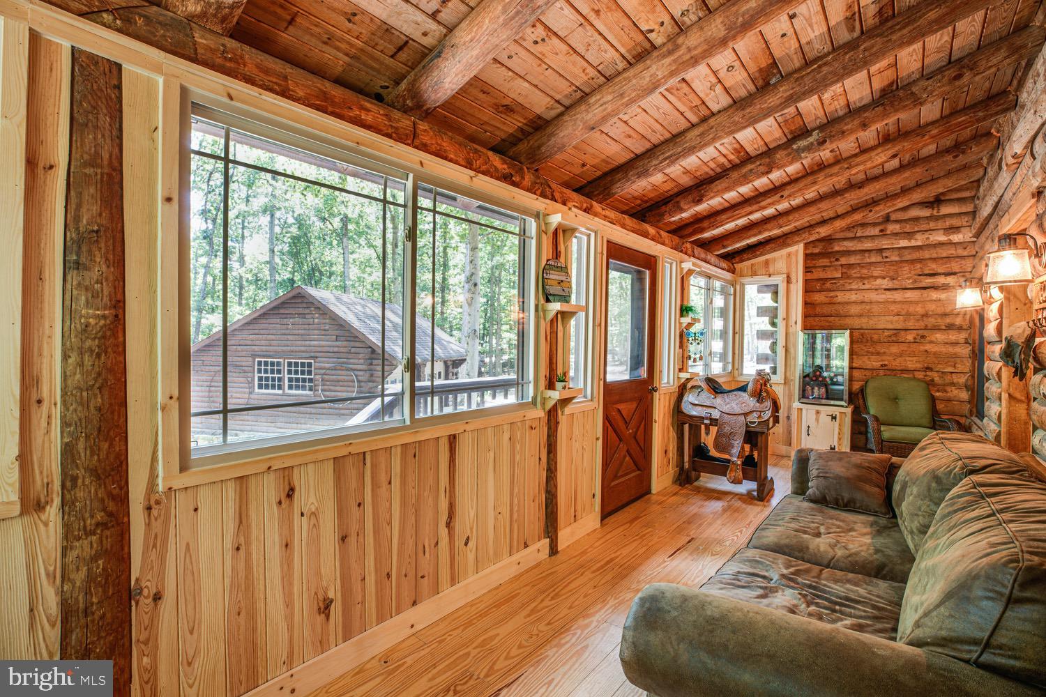 1735 Log Cabin Road Beaverdam, VA 23015 - Photo 24 of 73 Sitting/Sunroom with Amazing Windows & Views