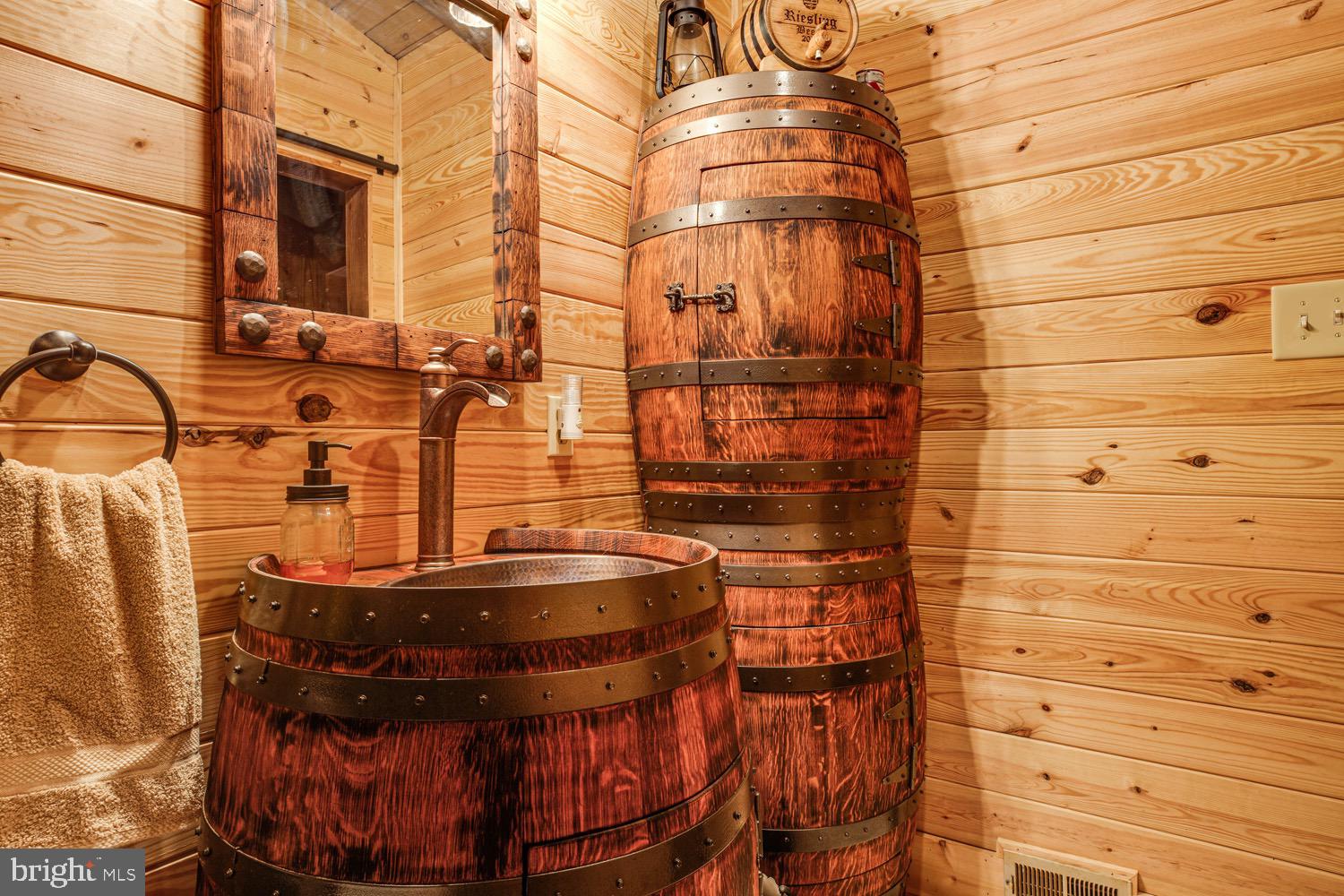 1735 Log Cabin Road Beaverdam, VA 23015 - Photo 36 of 73 View of the Custom Wine Barrel Storage