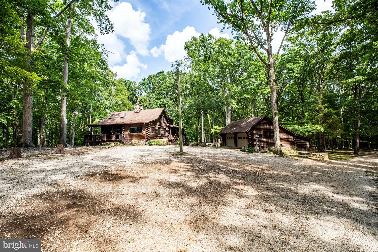 1735 Log Cabin Road Beaverdam, VA 23015 - Photo 48 of 73 Cleared out Private Front Yard