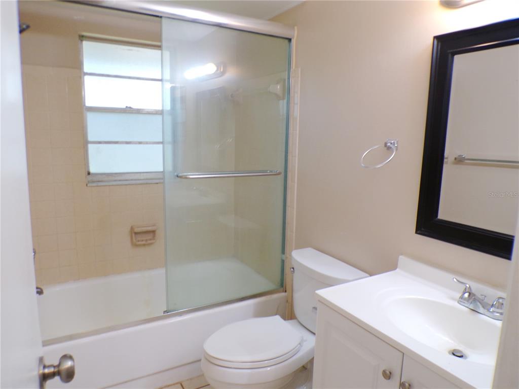1123 Foggy Ridge Parkway Lutz, FL 33559 - Photo 15 of 18 a bathroom with a sink a toilet and shower