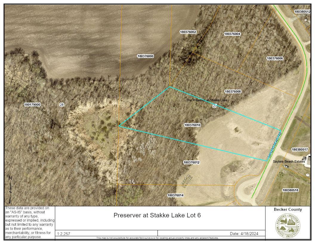 Lot 6 Sayler's Beach Road Lake Park, MN 56554 - Photo 7 of 7