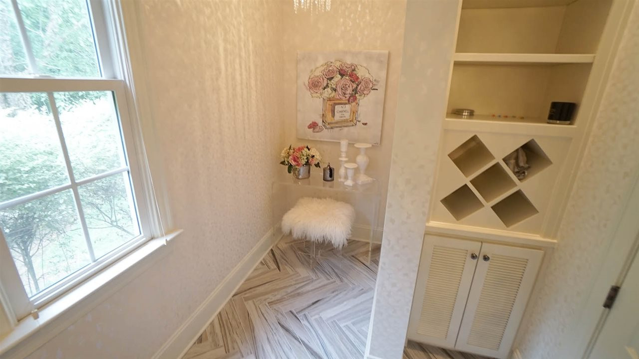 1608 Sharnbrook Court Raleigh, NC 27614 - Photo 27 of 30 Tastefully renovated bathrooms with materials far superior to new construction. Unique modern look Guest Bathroom