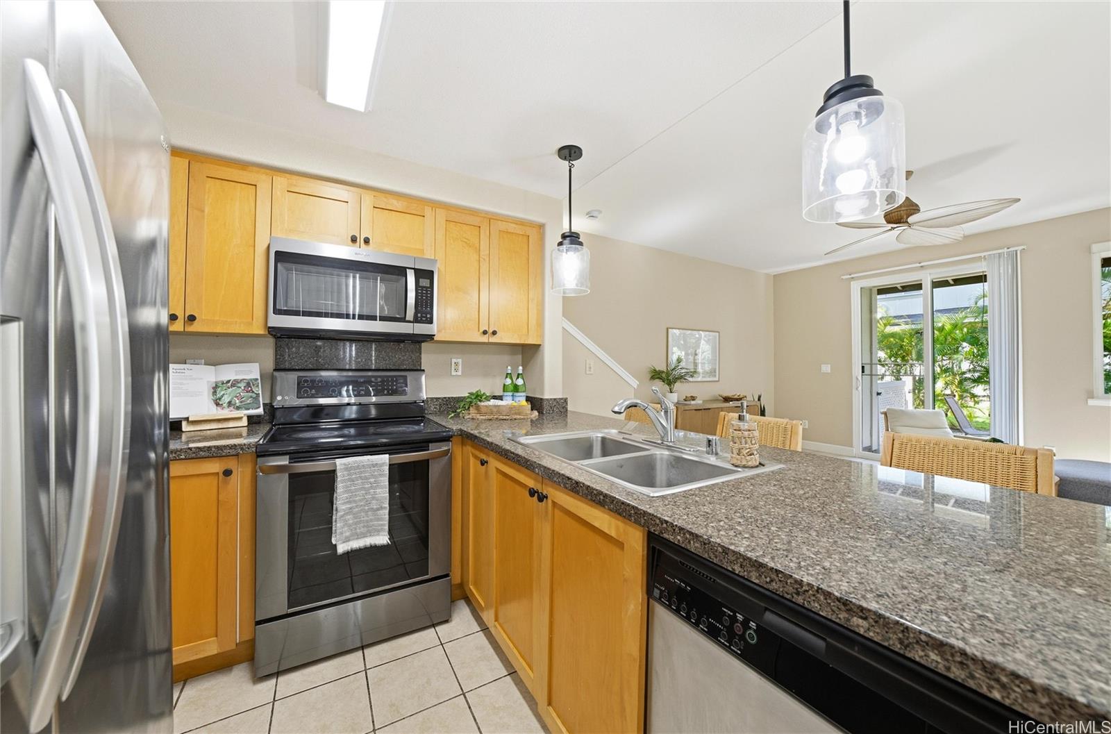 92-1532 Ali'inui Drive, Unit 1606 Kapolei, HI 96707 - Photo 9 of 25 Newer stainless steel appliances