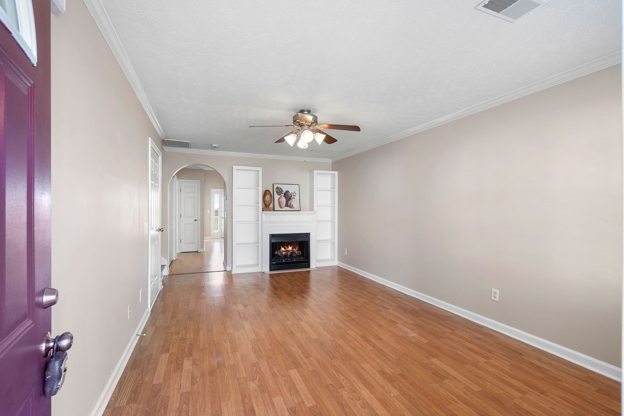 3001 Hamilton Church Road, Unit 113 Antioch, TN 37013 - Photo 3 of 30 wooden floor in an empty room with a window