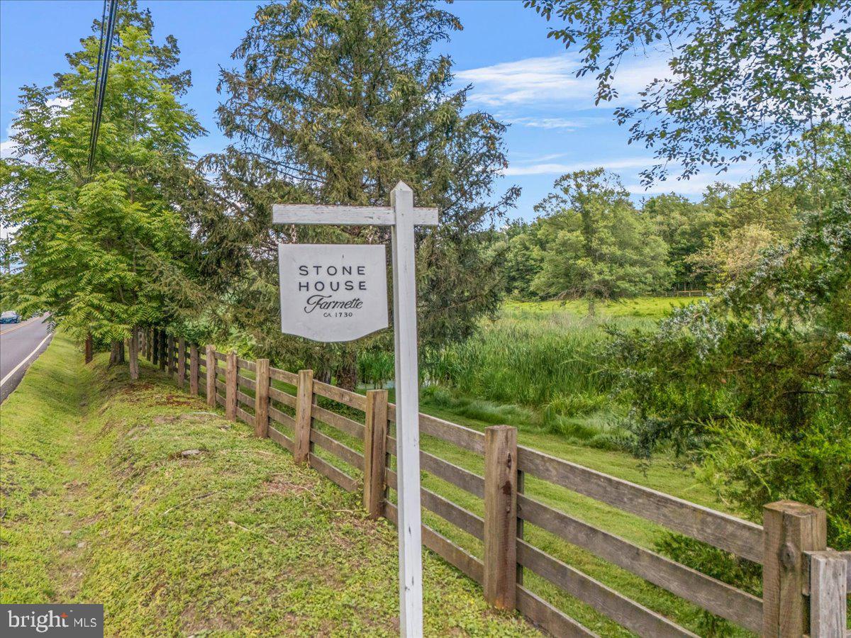 920 Cherry Valley Road Princeton, NJ 08540 - Photo 2 of 58 a sign on the side of a road