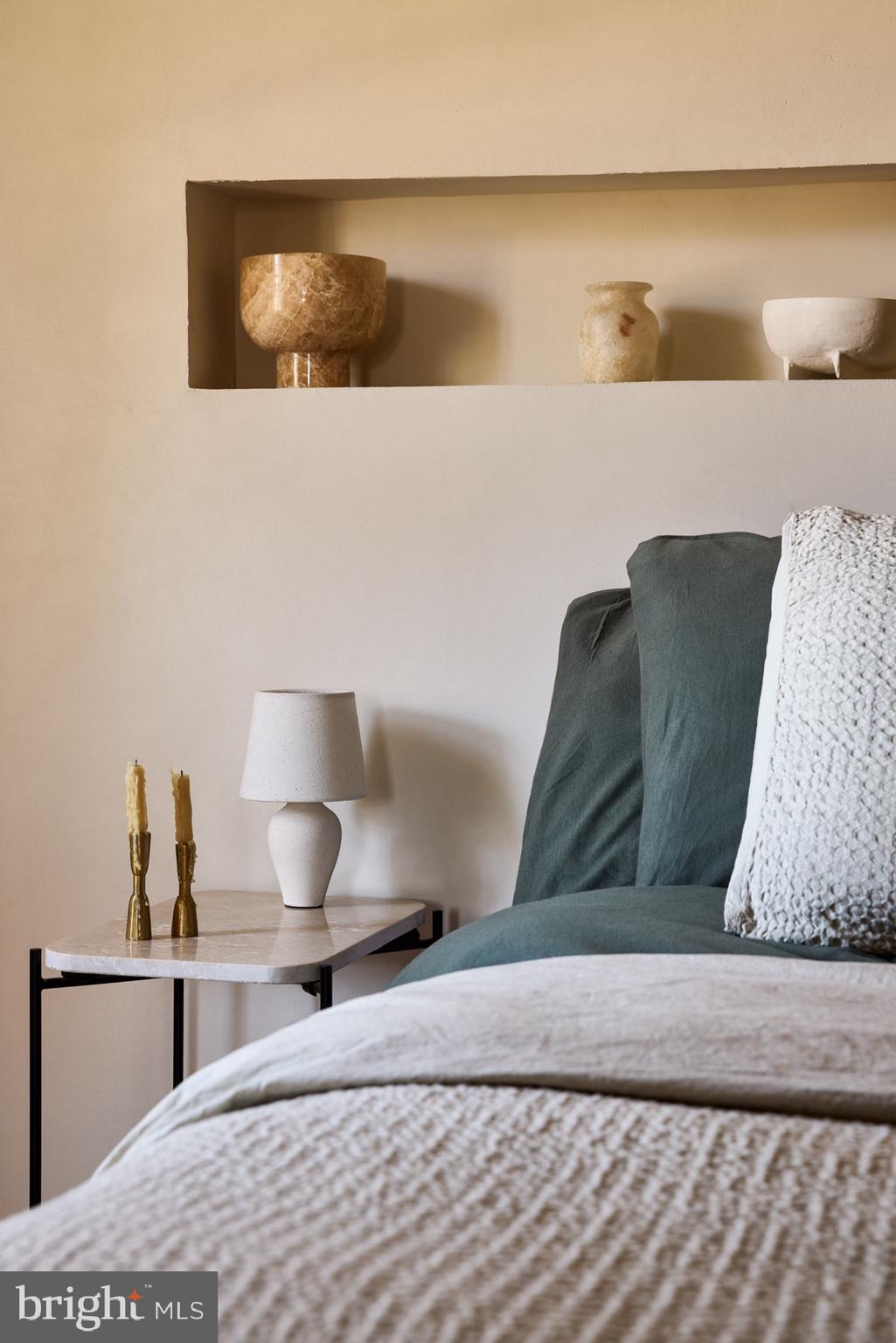 920 Cherry Valley Road Princeton, NJ 08540 - Photo 34 of 58 a bedroom with a bed and painting on the wall