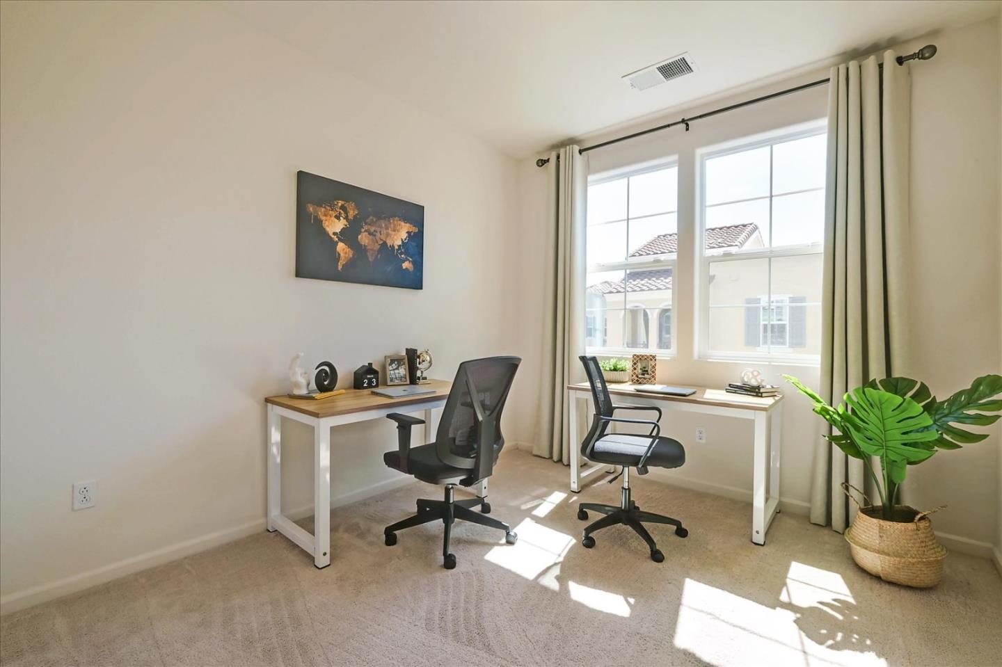 39846 Sawyer Terrace Newark, CA 94560 - Photo 10 of 21 a view of a workspace with a window and lounge chair
