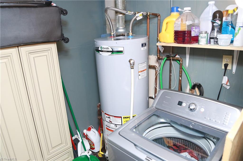 2012 Armhurst Road Greensboro, NC 27405 - Photo 20 of 23 Laundry room with shelves