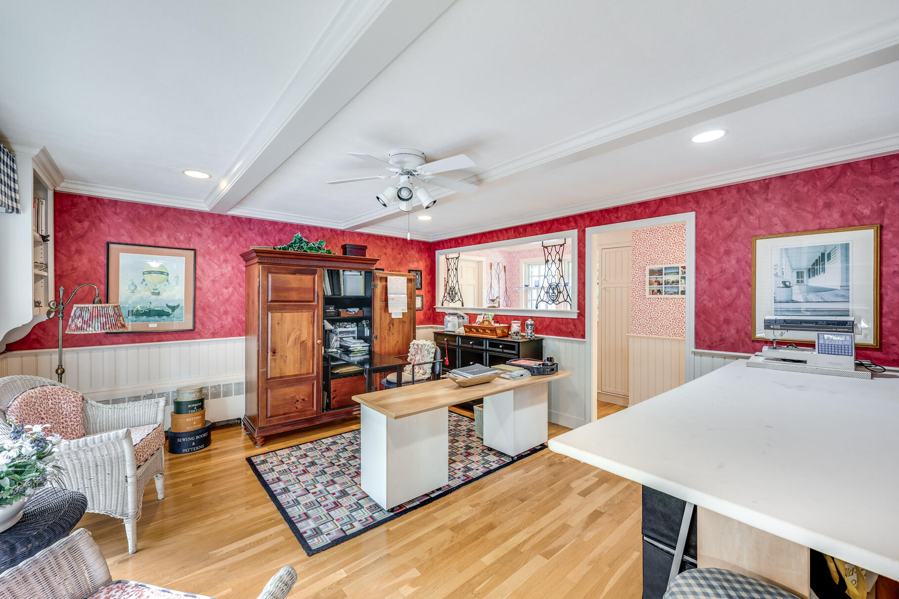 49 Fire Station Road Osterville, MA 02655 - Photo 14 of 32 a kitchen with stainless steel appliances kitchen island granite countertop a stove refrigerator and cabinets