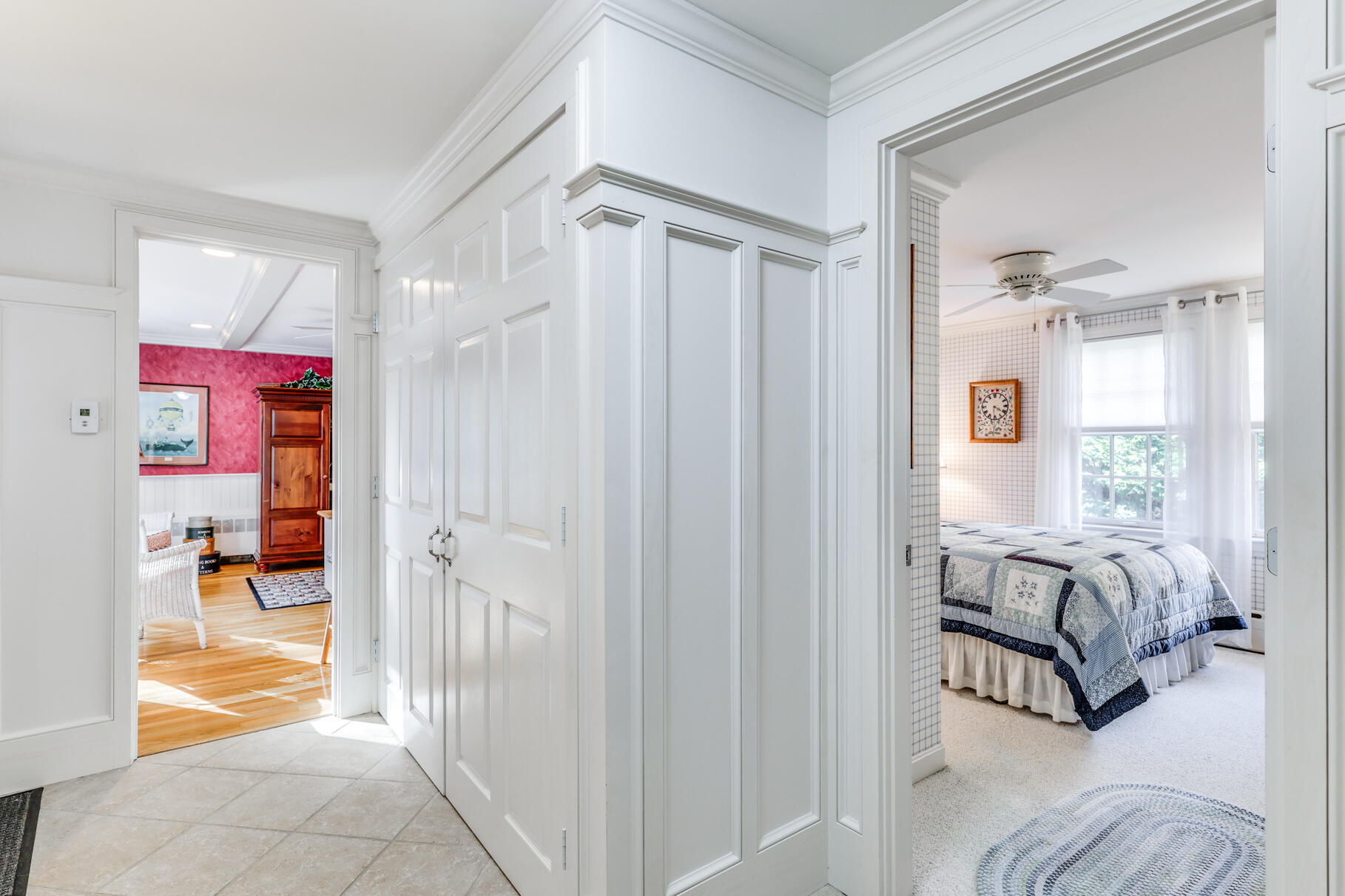 49 Fire Station Road Osterville, MA 02655 - Photo 24 of 32 a bedroom with furniture and a large window