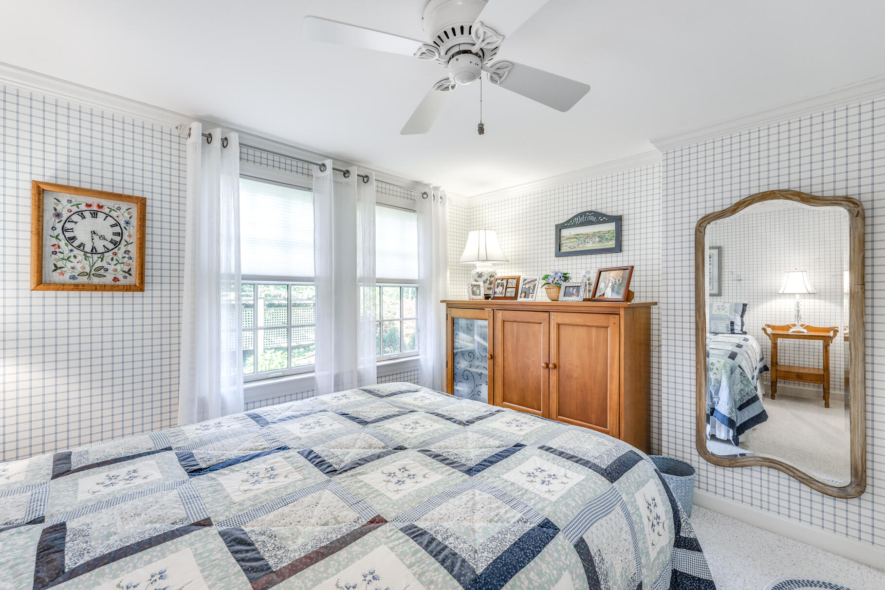 49 Fire Station Road Osterville, MA 02655 - Photo 26 of 32 a bedroom with a bed and a window
