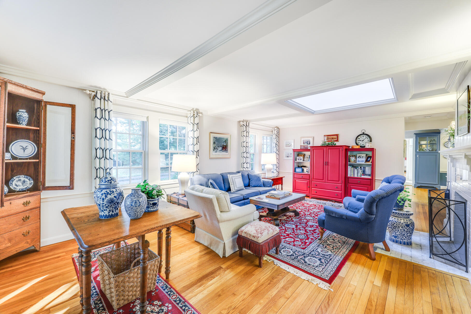 49 Fire Station Road Osterville, MA 02655 - Photo 3 of 32 a living room with furniture and wooden floor