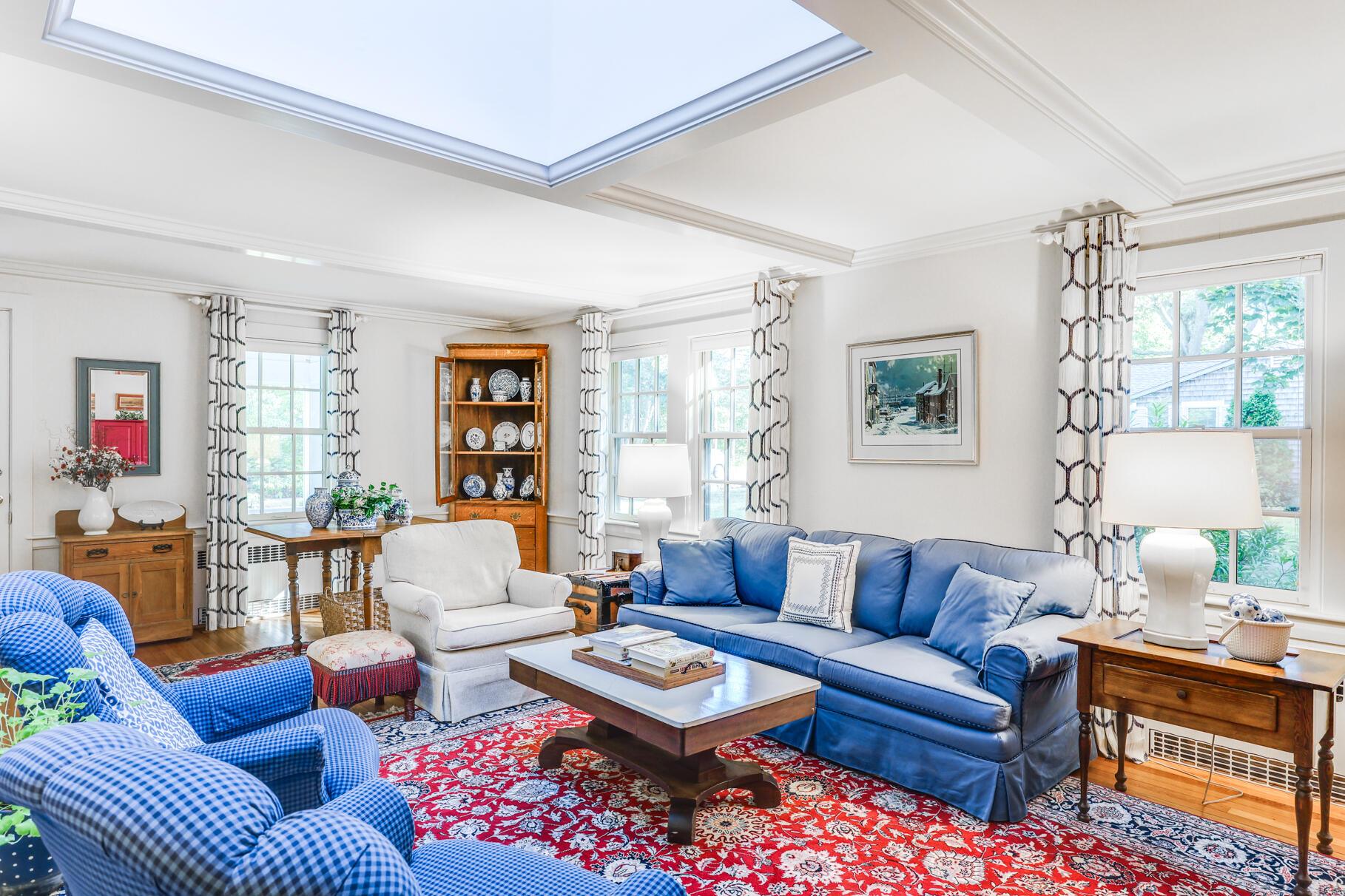 49 Fire Station Road Osterville, MA 02655 - Photo 5 of 32 a living room with furniture a rug and a window