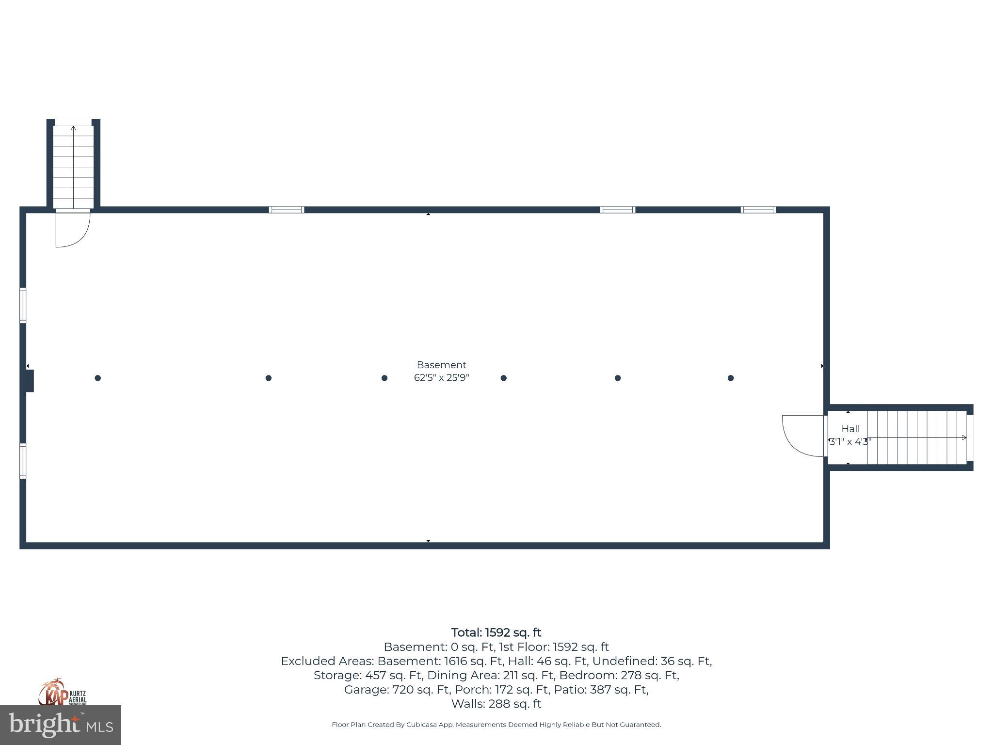 102 Green Giant Road Townsend, DE 19734 - Photo 41 of 43 Spacious basement layout blueprint.