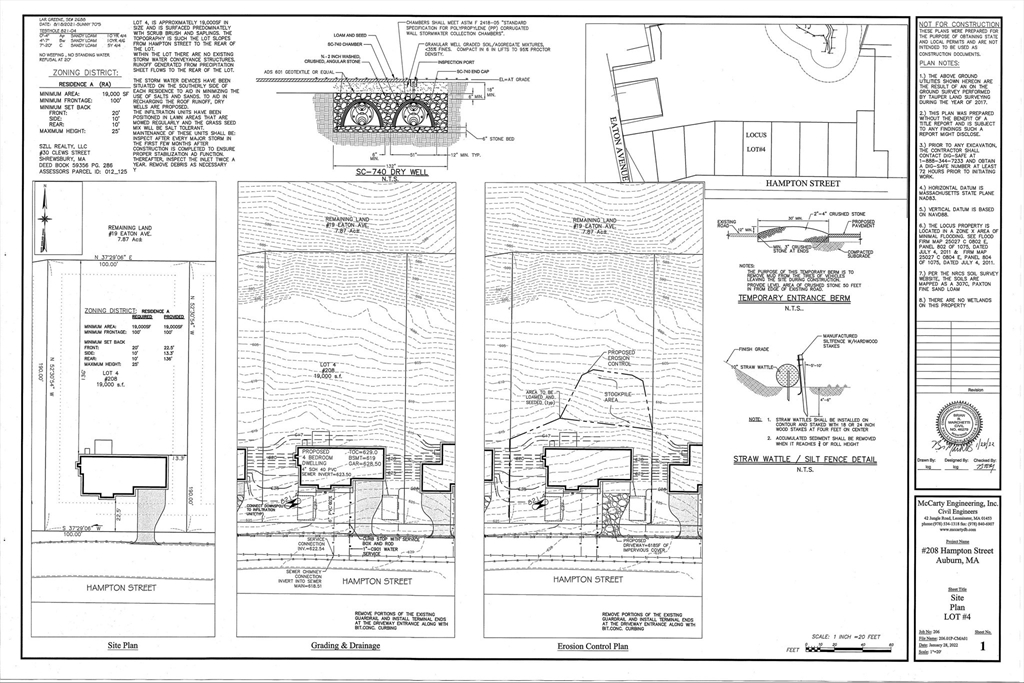 204-212 Hampton Street Auburn, MA 01501 - Photo 2 of 4 a black and white photo of a living room