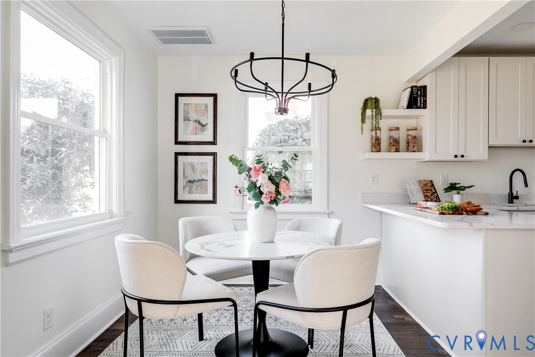 2207 Rawlings Street Henrico, VA 23231 - Photo 4 of 28 a view of a dining room with furniture window and outside view