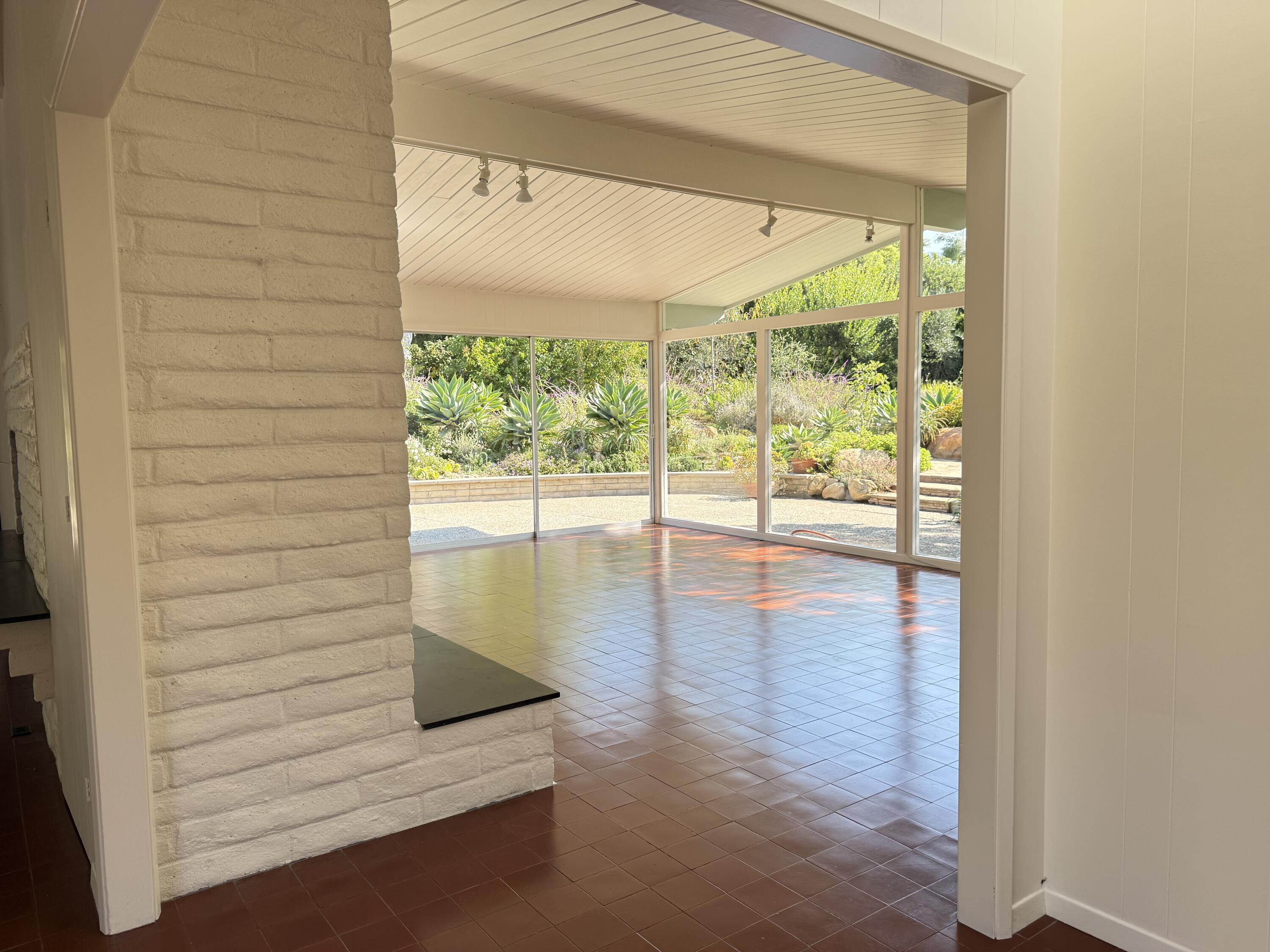 1747 Glen Oaks Drive Montecito, CA 93108 - Photo 6 of 24 a view of wooden floor and windows in a room