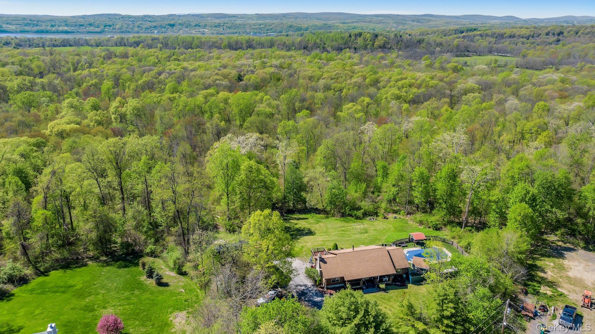 354 Sunset Hill Road East Fishkill, NY 12524 - Photo 30 of 31 an aerial view of a house with a yard