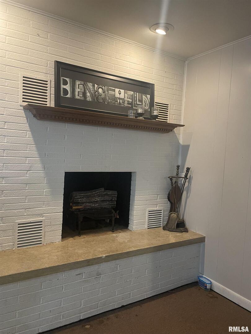 217 Apple Lane Anna, IL 62906 - Photo 20 of 39 a living room with a fireplace