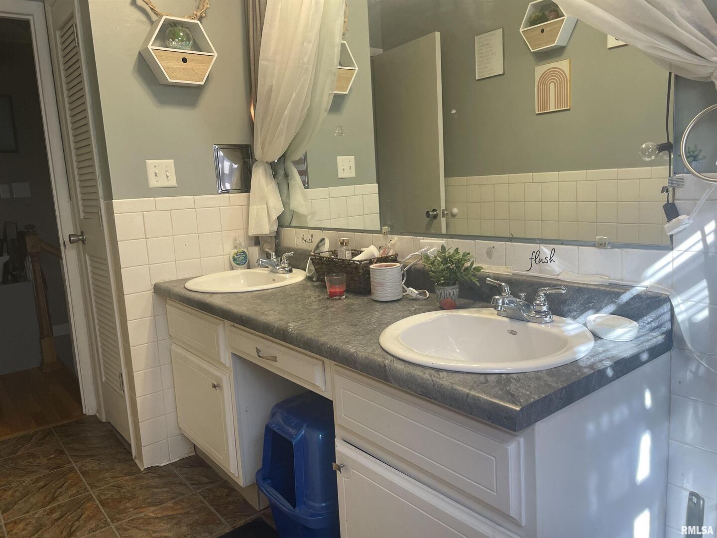 217 Apple Lane Anna, IL 62906 - Photo 24 of 39 a bathroom with a sink and a mirror