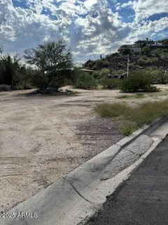 a view of outdoor space with ocean view