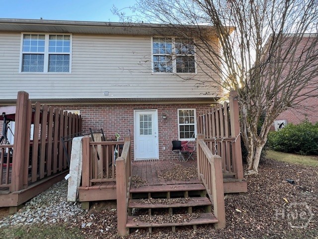 240 Cleveland Road, Unit 440 Athens, GA 30622 - Photo 13 of 13 Rear Deck