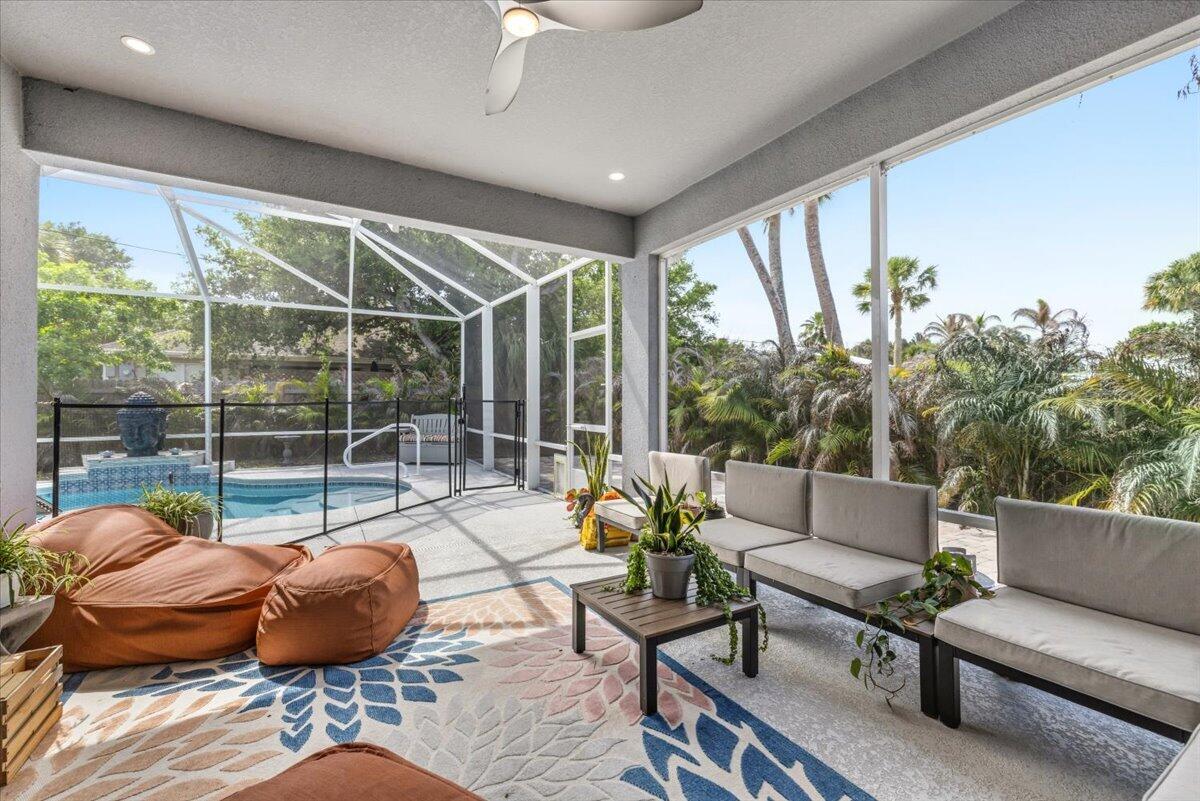 858 George Street Sebastian, FL 32958 - Photo 13 of 49 Outdoor living off of great room