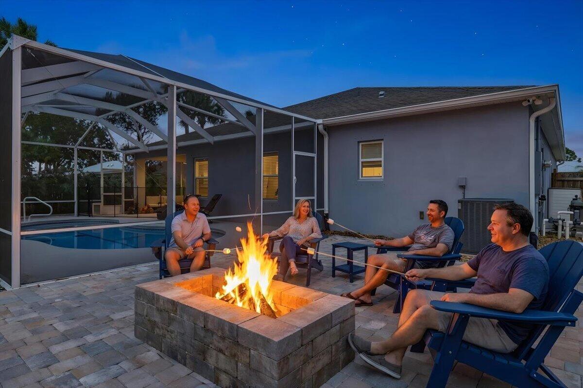 858 George Street Sebastian, FL 32958 - Photo 8 of 49 Firepit