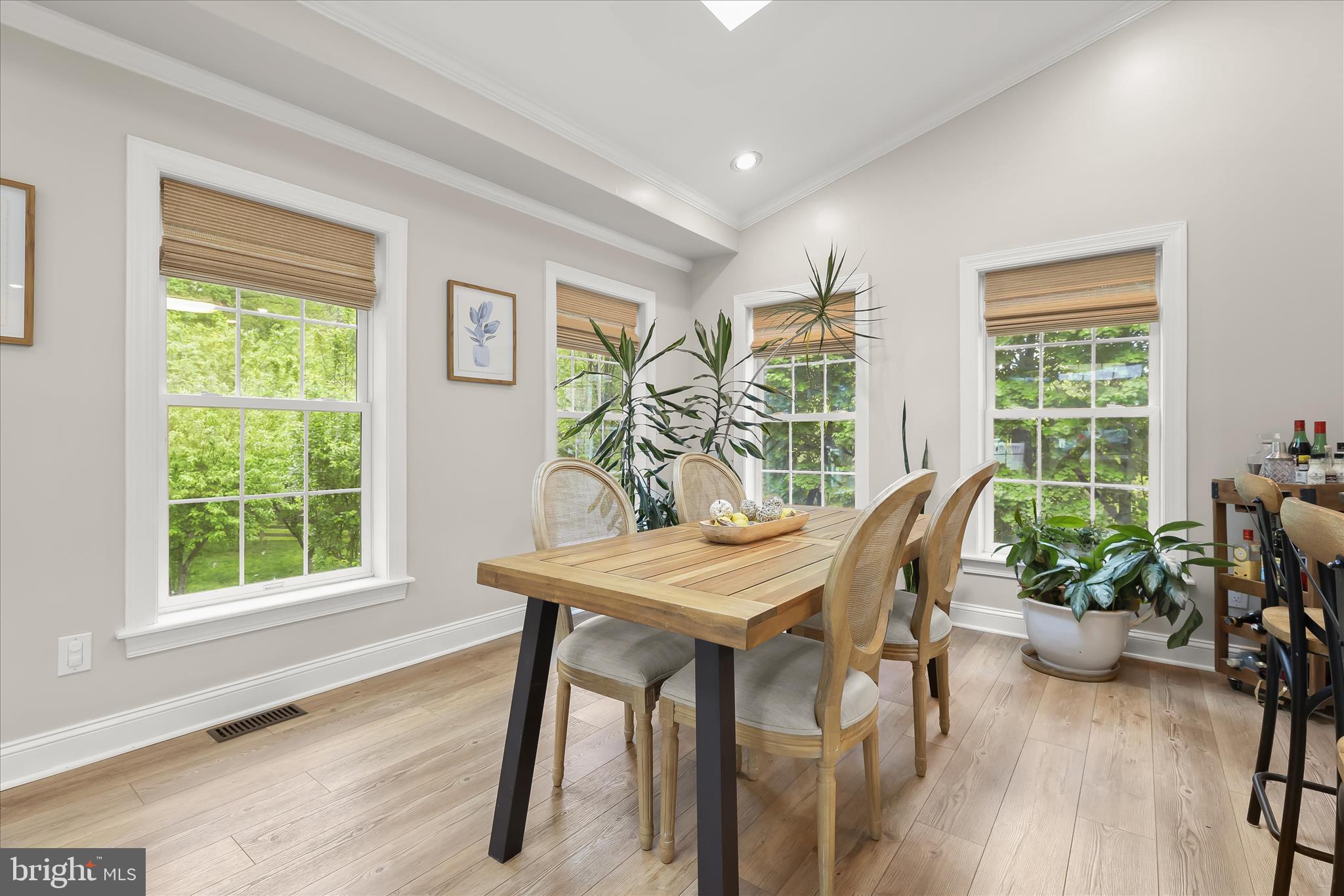 515 Garrison Forest Road Owings Mills, MD 21117 - Photo 25 of 84 a view of a dining room with furniture window and outside view
