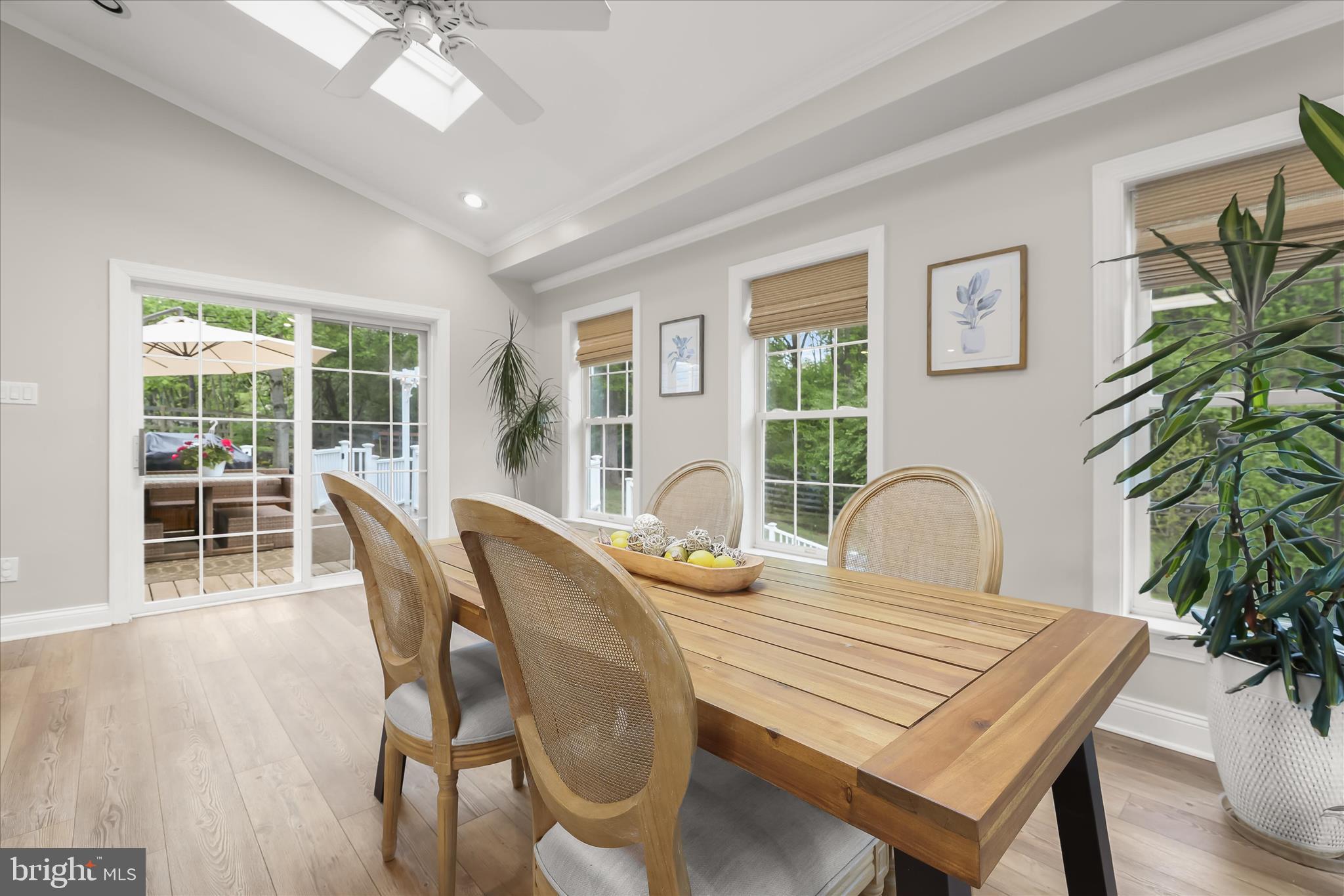 515 Garrison Forest Road Owings Mills, MD 21117 - Photo 26 of 84 a view of a dining room with furniture window and wooden floor