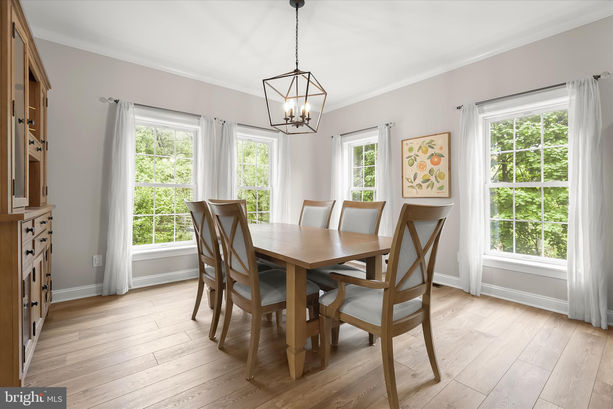 515 Garrison Forest Road Owings Mills, MD 21117 - Photo 10 of 84 a view of a dining room with furniture window and wooden floor