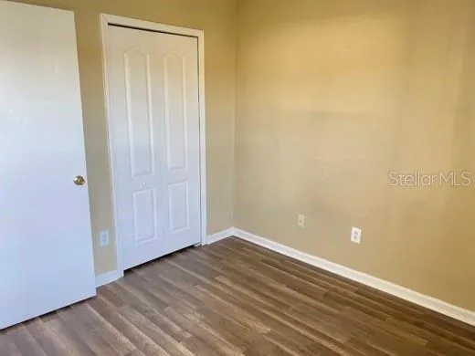 a view of wooden floor