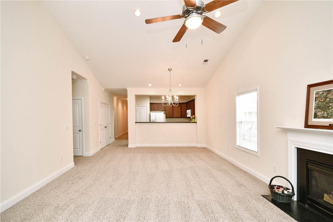 47 Hillsborough Drive Anderson, SC 29621 - Photo 6 of 23 This bright and airy living space offers an inviting atmosphere with a clear view into the kitchen.