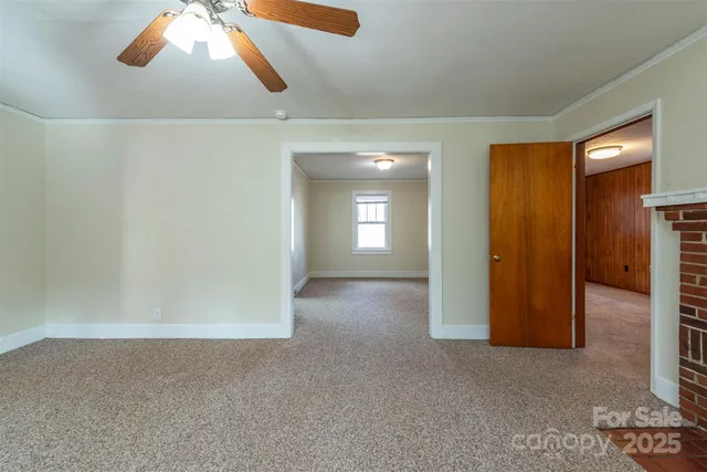 a view of empty room