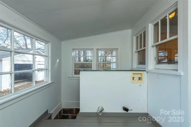 a view of front door of house