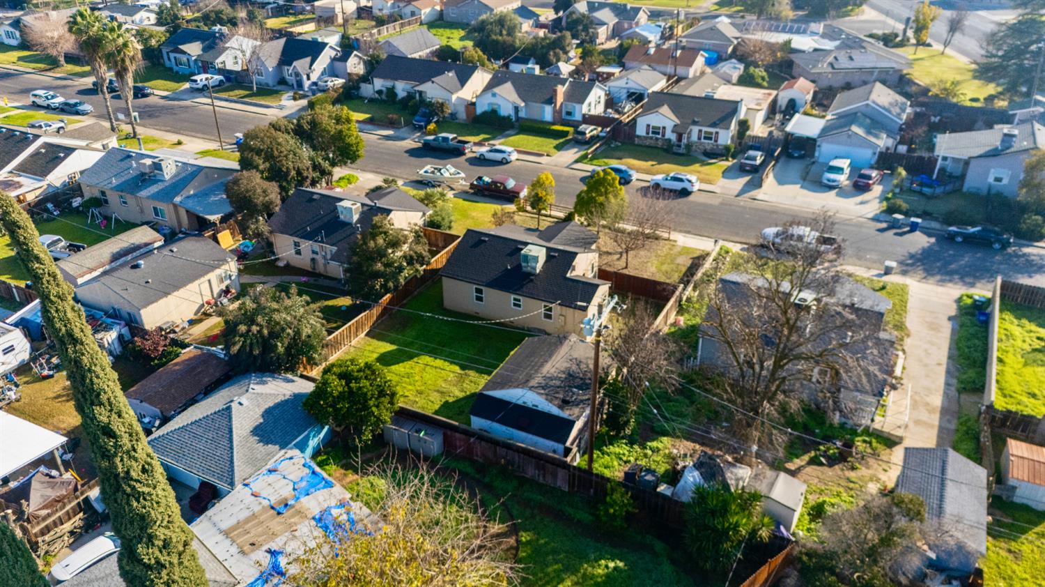 1899 Union Avenue Merced, CA 95340 - Photo 22 of 27 an aerial view of a houses with yard