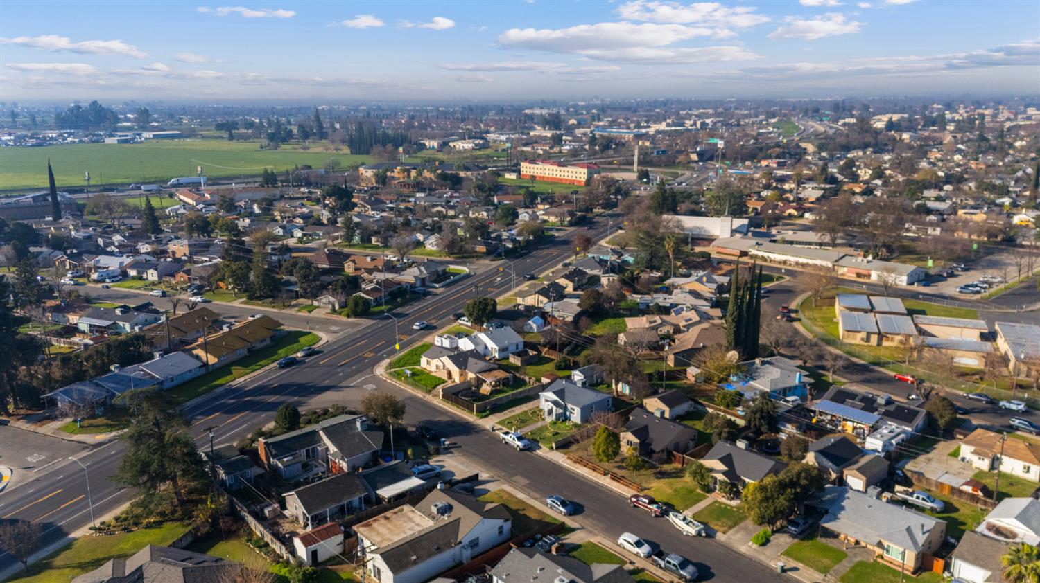 1899 Union Avenue Merced, CA 95340 - Photo 26 of 27 an aerial view of a city