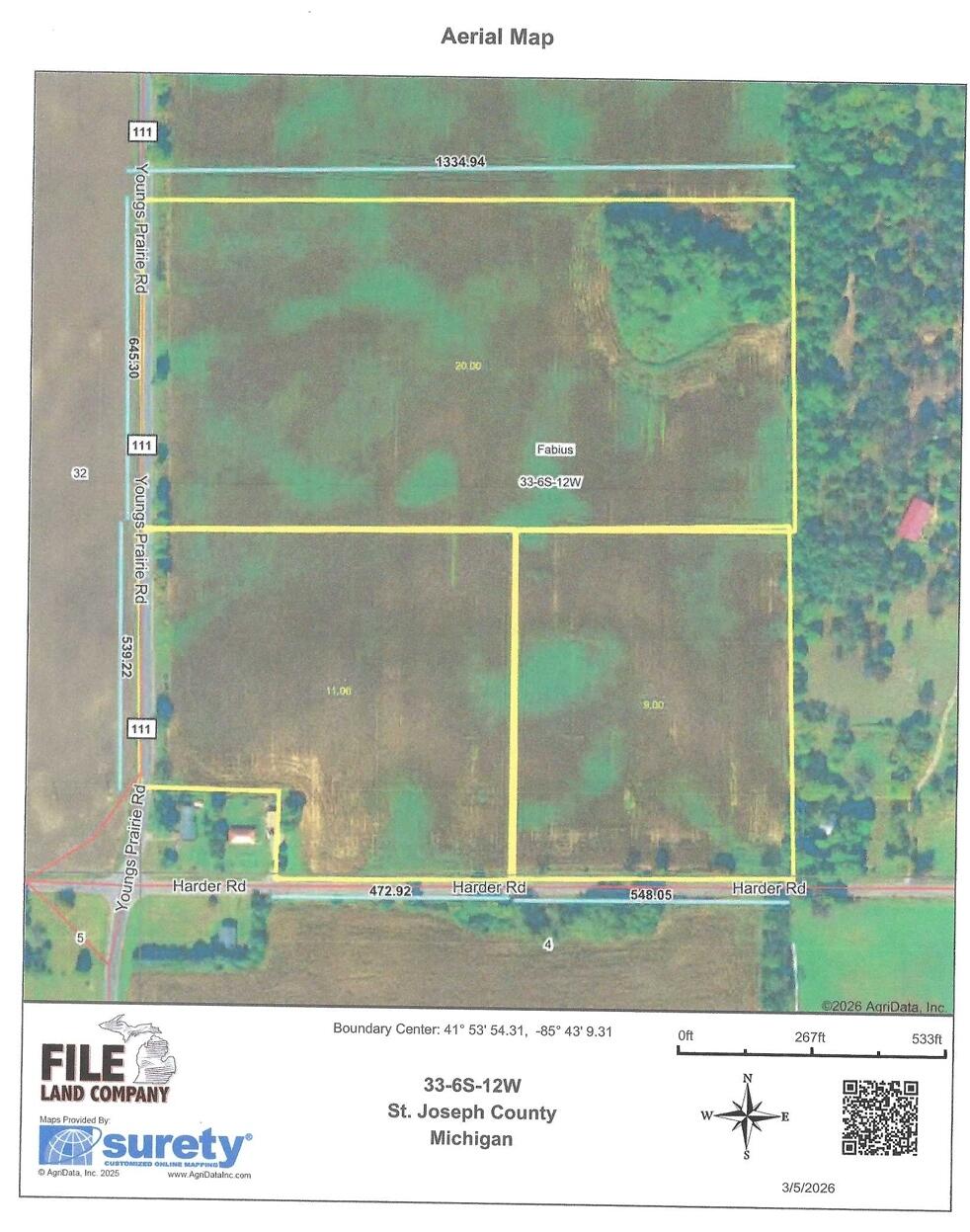 Youngs Prairie Road Three Rivers, MI 49093 - Photo 2 of 2 Screenshot_29-7-2026_12155_